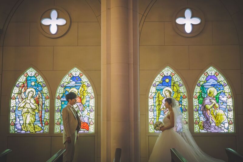 会食付き大聖堂チャペルフォトプラン