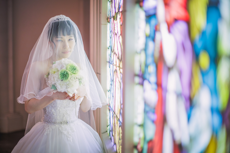 大聖堂チャペルフォト+大さん橋洋装ロケーションフォトセットプラン