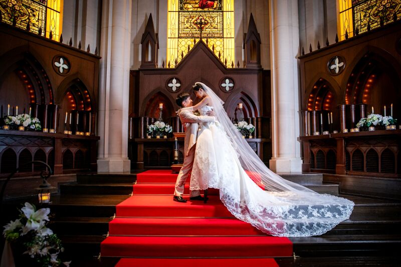 大聖堂チャペルフォト+和装ロケーションフォトセットプラン