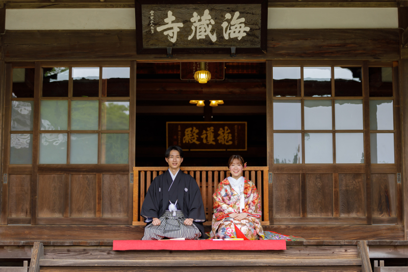 鎌倉海蔵寺和装ロケーションプラン