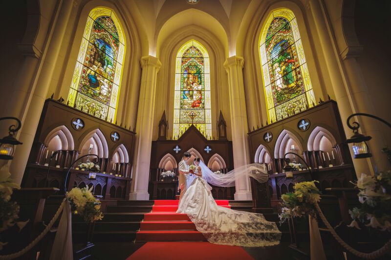 大聖堂チャペルフォト+妙本寺和装ロケーションフォトセットプラン