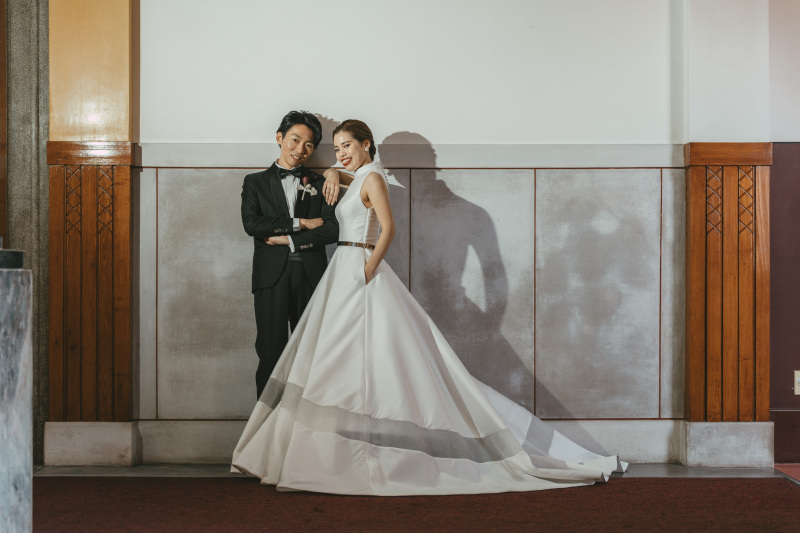 ドレスチェンジして再撮影