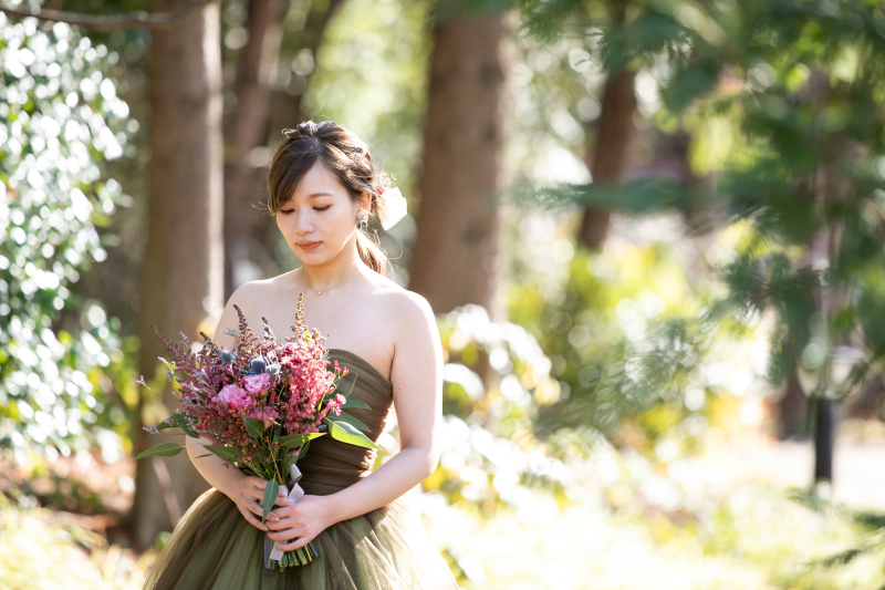 自然光いっぱいのロケーション撮影