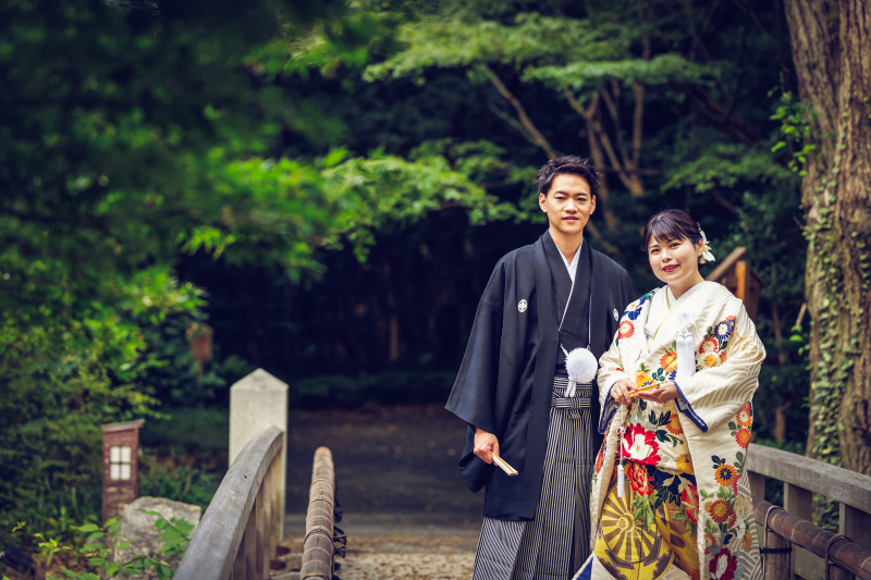 庭園散策しながら撮影♪