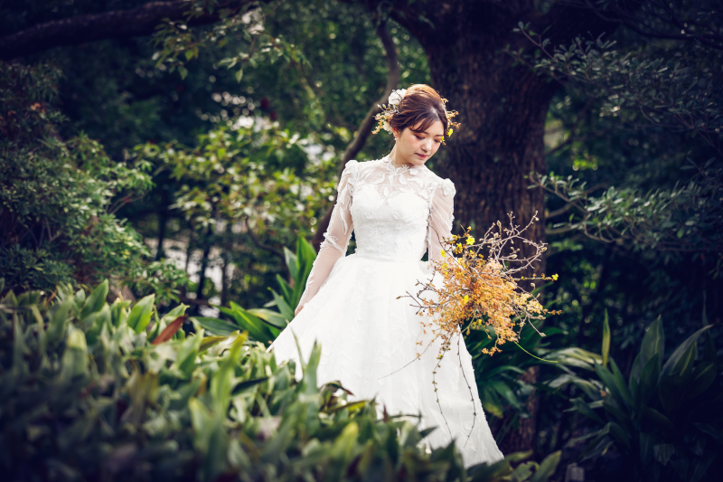 日本庭園=和装と思っていませんか?