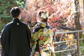 紅葉撮影＠賀城園