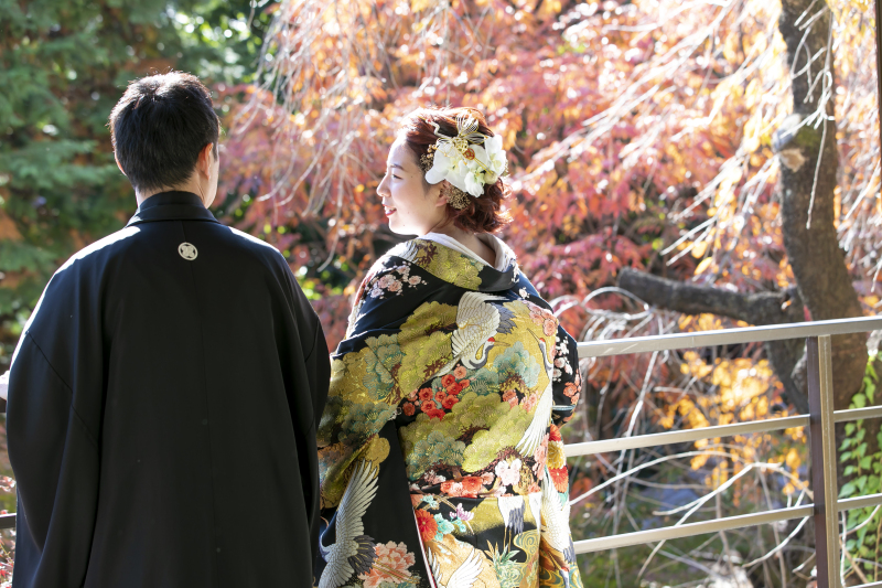 紅葉撮影＠賀城園