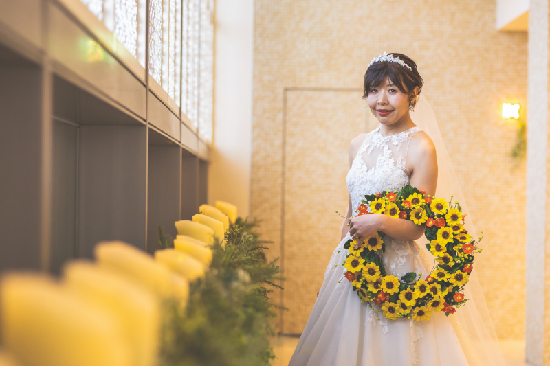 ブーケを変えてイメージチェンジ