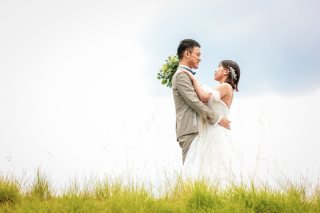 【洋装ロケーション】青空×緑