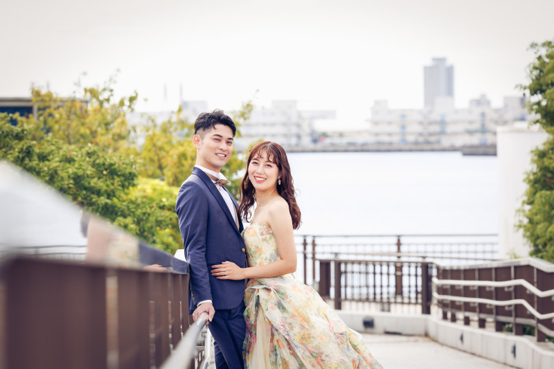 笑顔がとても素敵なお二人