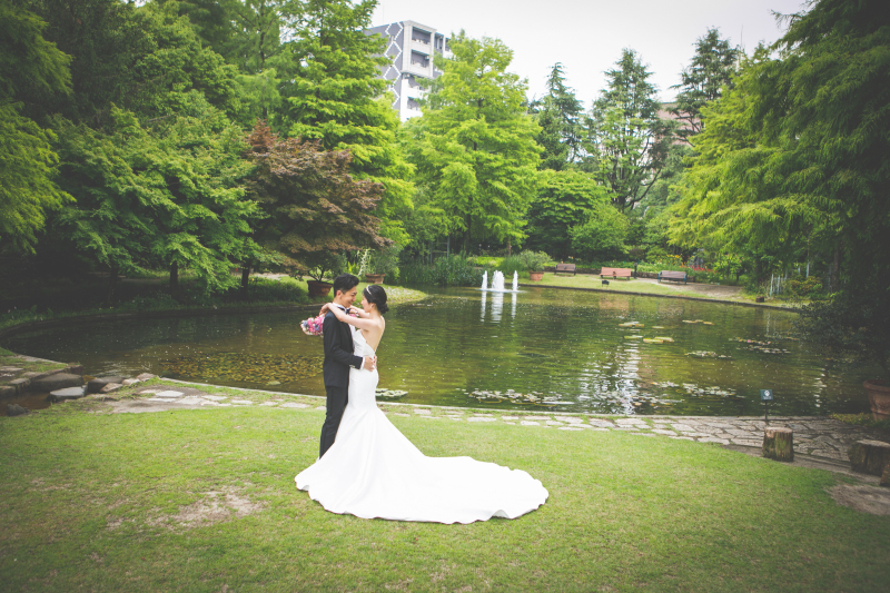 都心とは思えない解放感