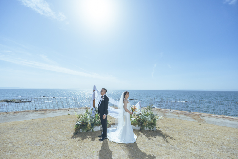 ビーチ挙式も可能
