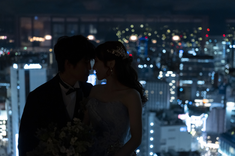 シルエット撮影