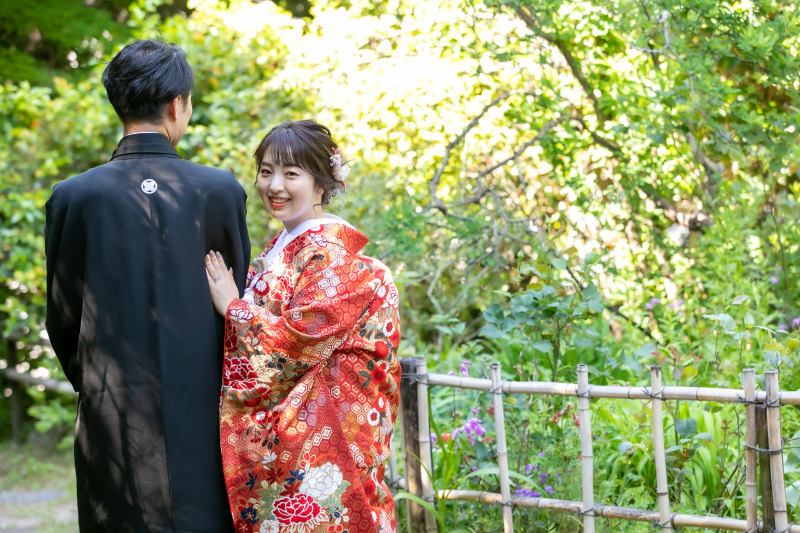 二人だけでゆっくり撮影