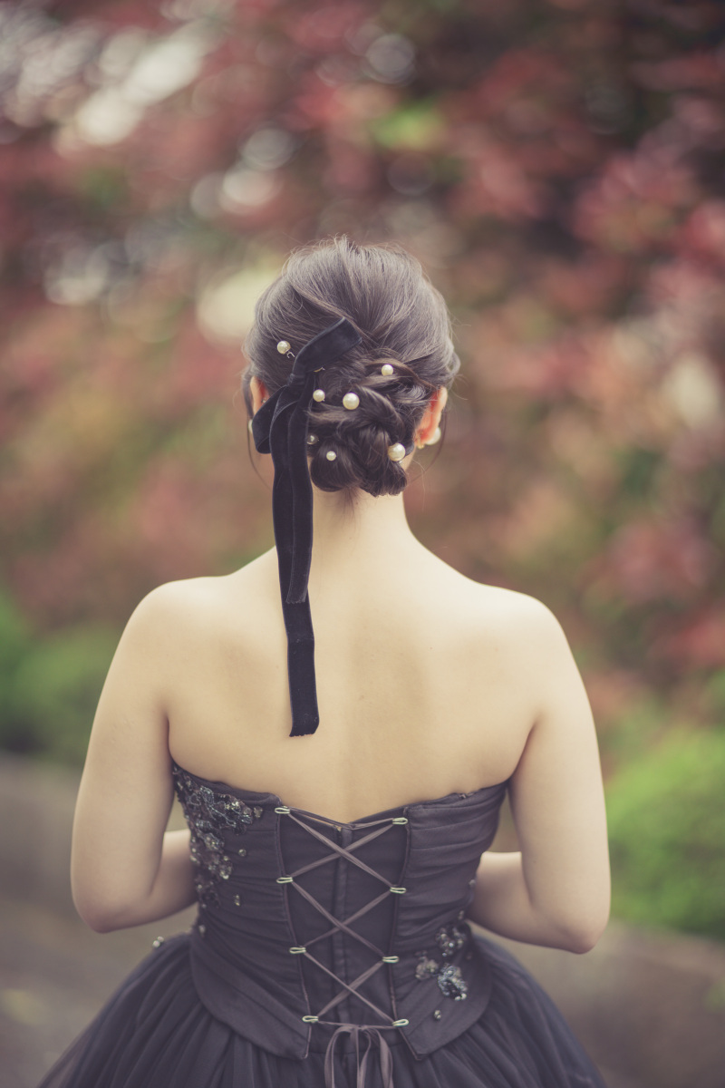 髪型にもこだわりいっぱい