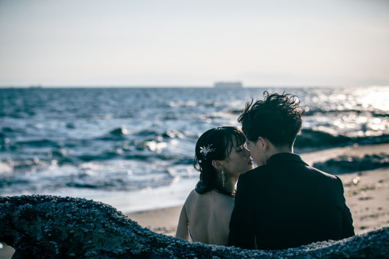 日の入り前から撮っていきます!