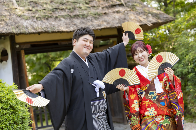 お持ち込みアイテムを使ってにぎやか撮影