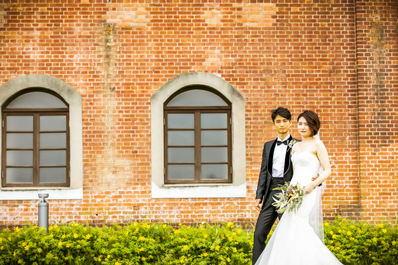 ドレスが映えるロケーション＠半田赤レンガ建物