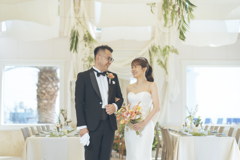 結婚式場をお借りした撮影♪