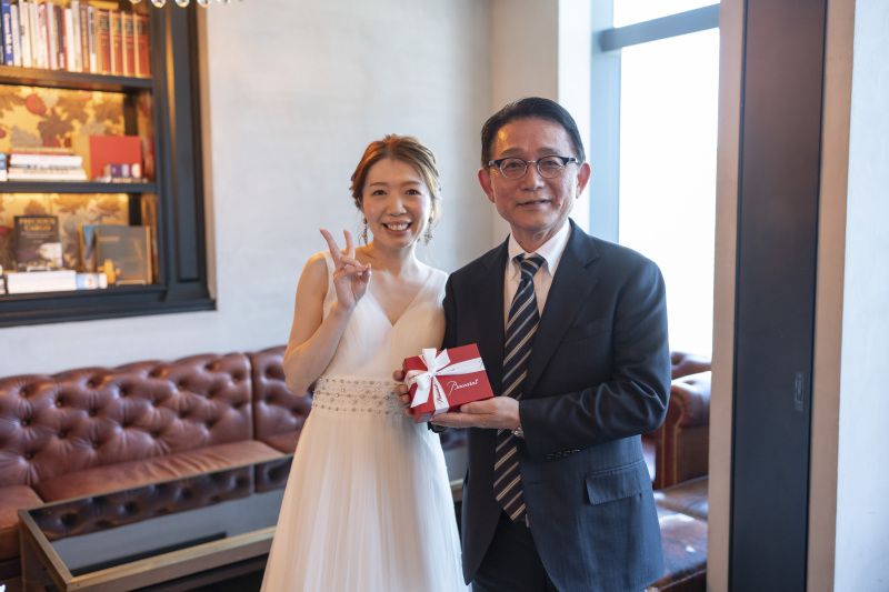 お父様の還暦のお祝い!