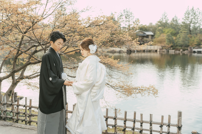 広大な庭園でゆったり撮影♪