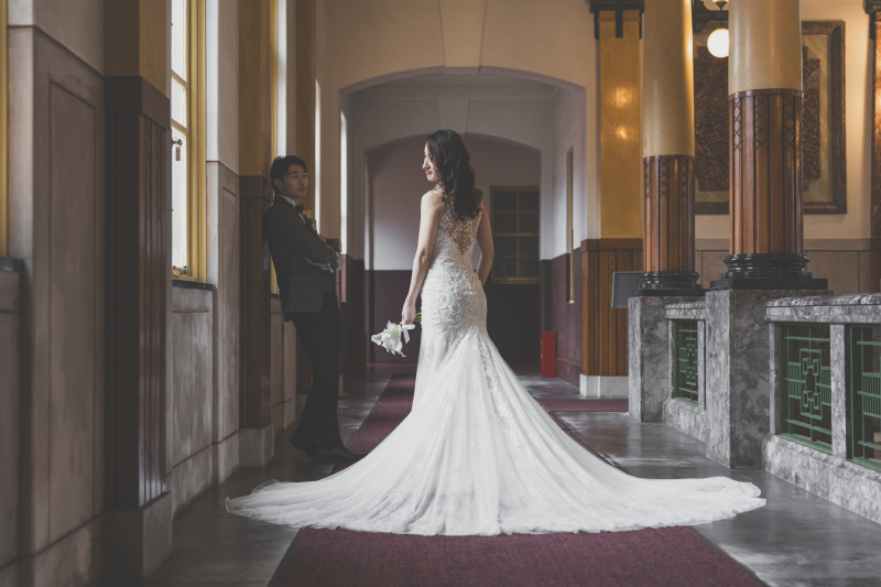 ドレスが映えるお写真も