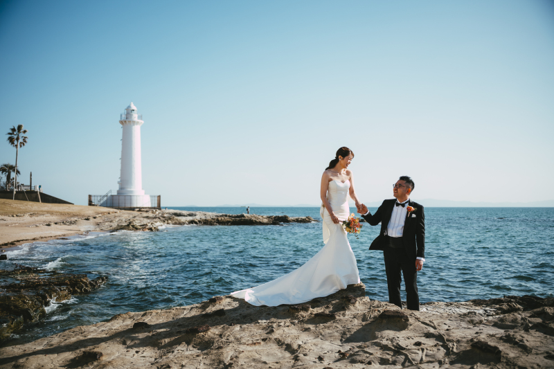 すぐそばには野間灯台が