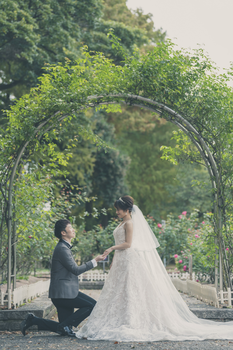 プロポーズ風ショットも