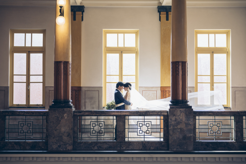 ふんわりベールが可愛い