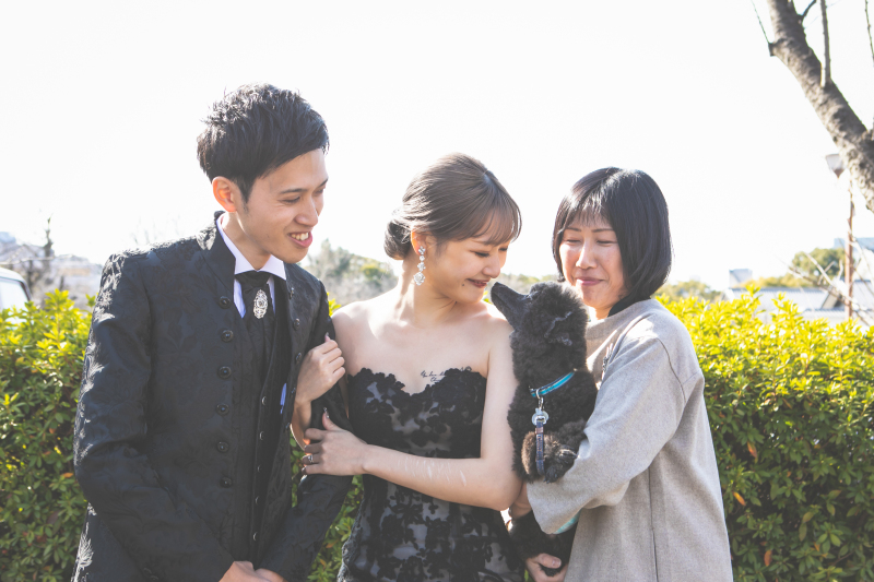 ご家族とも一緒に撮影