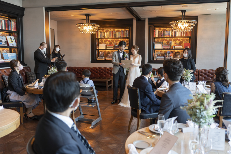 宴内人前式スタート!