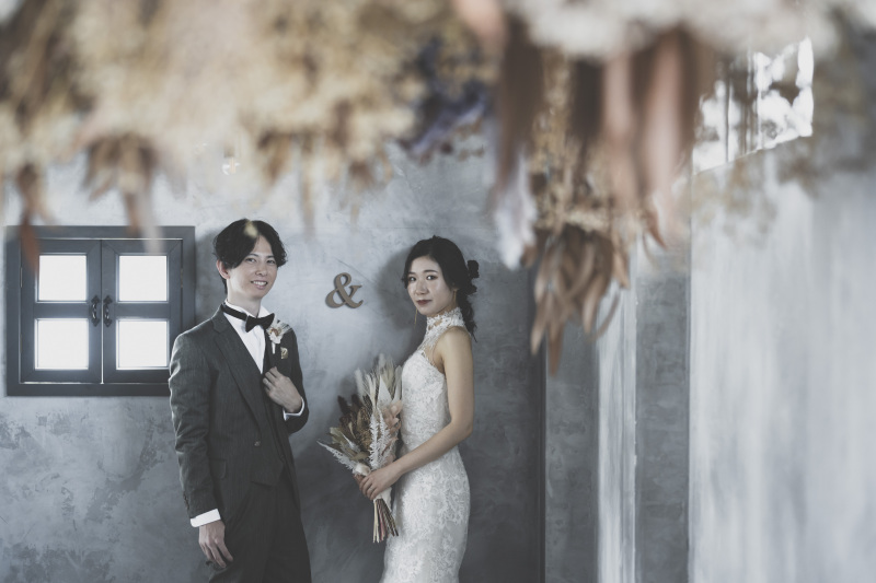 たくさんのドライフラワー