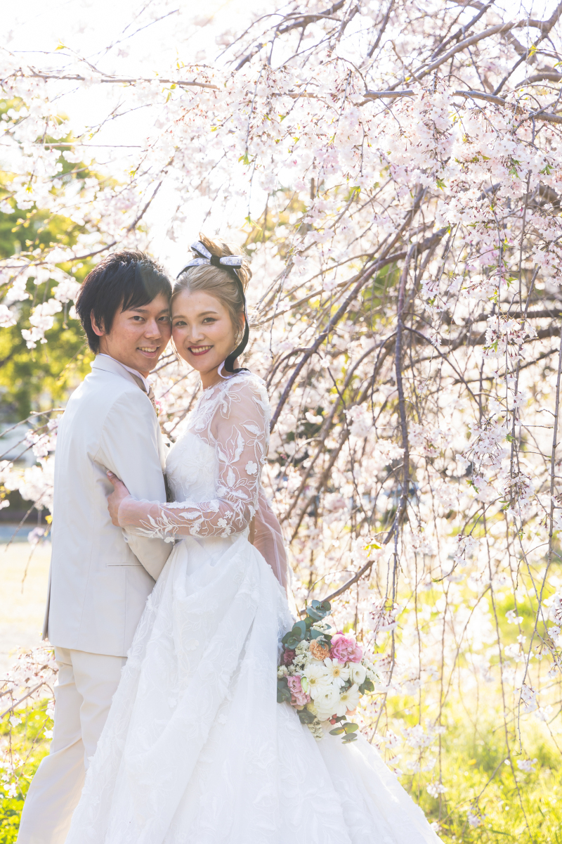 こちらでも桜と♪