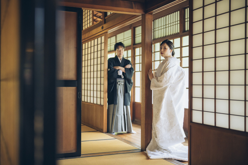 雰囲気を変えて白無垢撮影!