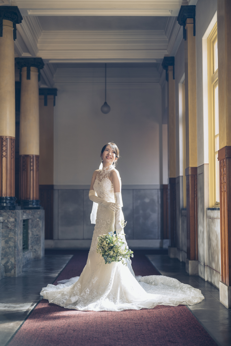 綺麗なドレス姿をしっかりと♪