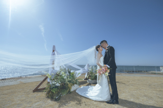 UNE+foto wedding（アン+フォト）_【ドレス/ビーチ・チャペル】