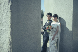 UNE+foto wedding（アン+フォト）_【ドレス/公園】