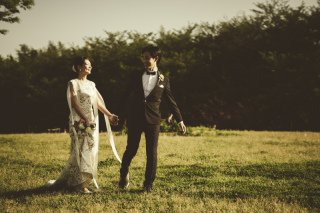 UNE+foto wedding（アン+フォト）_【ドレス/公園】