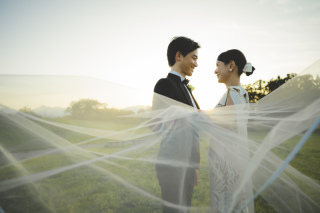 UNE+foto wedding（アン+フォト）_【ドレス/公園】