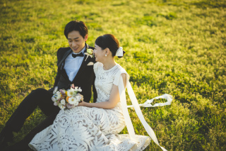 UNE+foto wedding（アン+フォト）_【ドレス/公園】