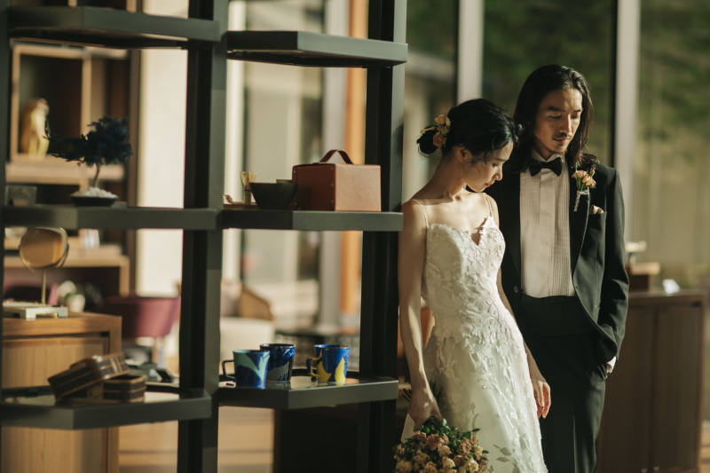 UNE+foto wedding(アン+フォト)_衣装の試着ができる