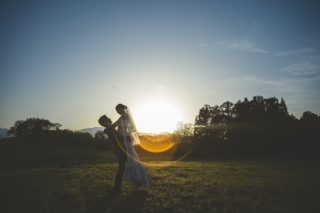 UNE+foto wedding（アン+フォト）_【ドレス/公園】