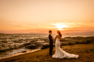 UNE+foto wedding（アン+フォト）_【ドレス/ビーチ・チャペル】