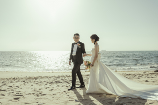 UNE+foto wedding（アン+フォト）_【ドレス/ビーチ・チャペル】
