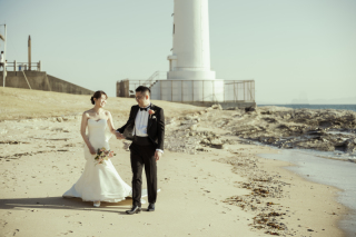 UNE+foto wedding（アン+フォト）_【ドレス/ビーチ・チャペル】