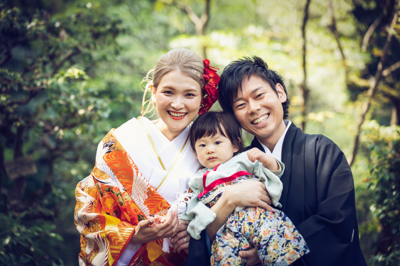 【ご家族と一緒に】ファミリー撮影プラン《試着・打ち合わせ回数無制限★》※全データ レタッチ加工付