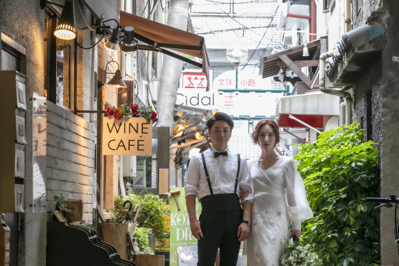 【平日限定!】洋装ロケーション撮影プラン《ドレス試着無制限》高級レタッチ付