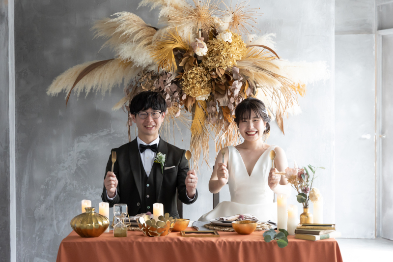 【インポートドレス着たままお食事★】洋装で食事会プラン《300カット以上の全データ》6名食事会付