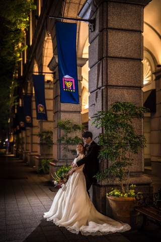 arte KiKi_神戸元町＆ハーバーランド前撮り撮影風景