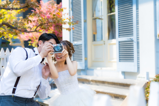 arte KiKi_神戸元町＆ハーバーランド前撮り撮影風景